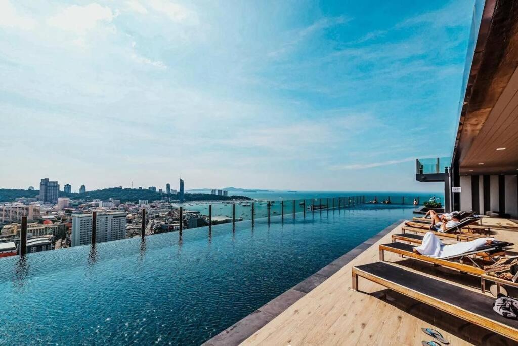 Sea View 2 Bed Room Condo @ Central Pattaya Eksteriør billede