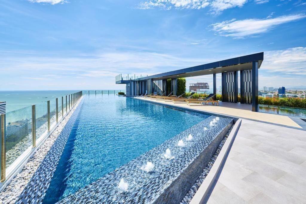 Sea View 2 Bed Room Condo @ Central Pattaya Eksteriør billede
