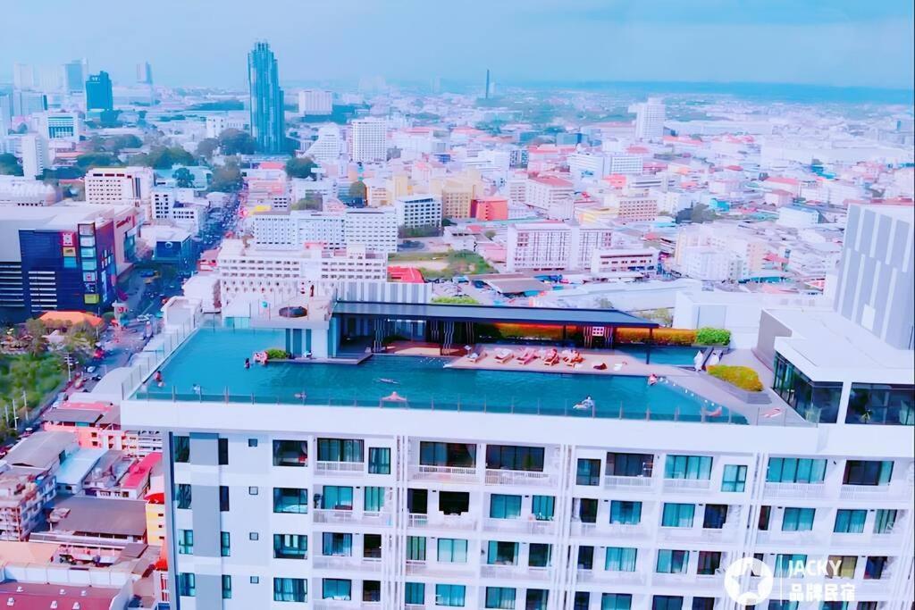 Sea View 2 Bed Room Condo @ Central Pattaya Eksteriør billede