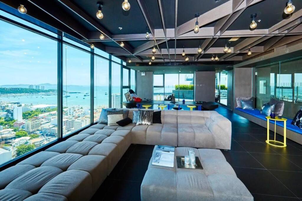 Sea View 2 Bed Room Condo @ Central Pattaya Eksteriør billede