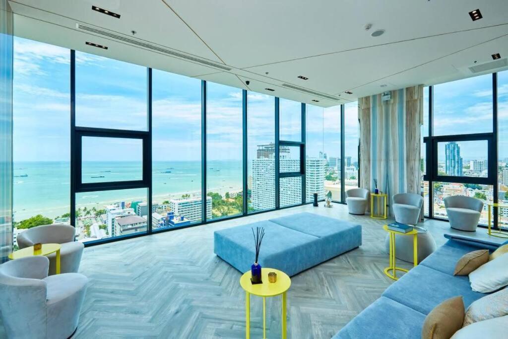 Sea View 2 Bed Room Condo @ Central Pattaya Eksteriør billede