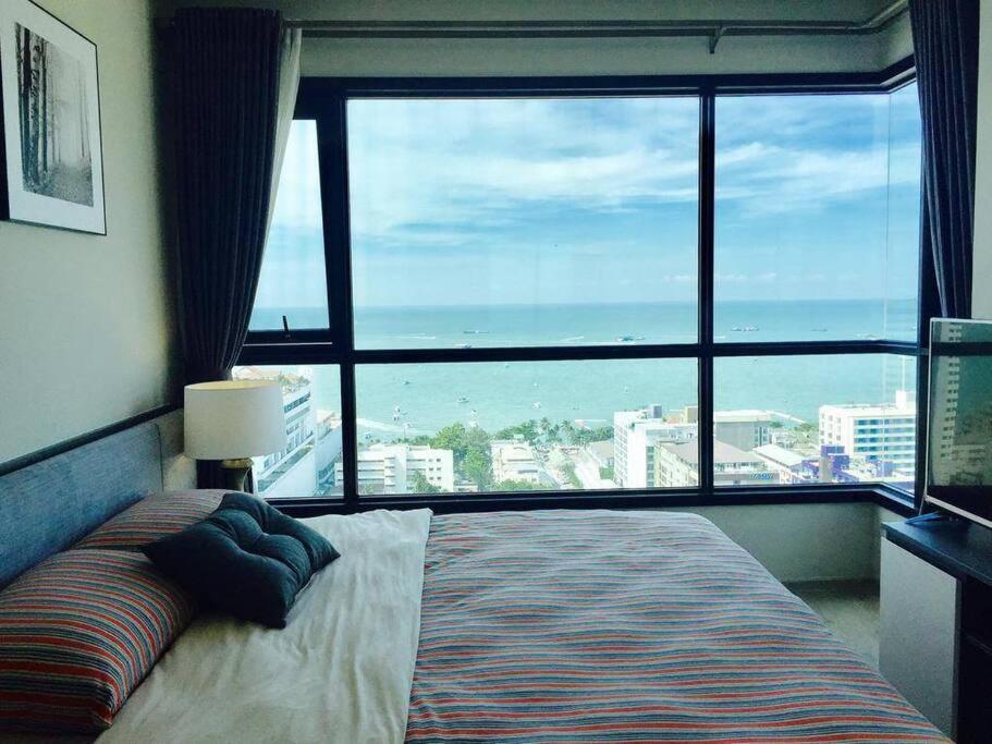 Sea View 2 Bed Room Condo @ Central Pattaya Eksteriør billede