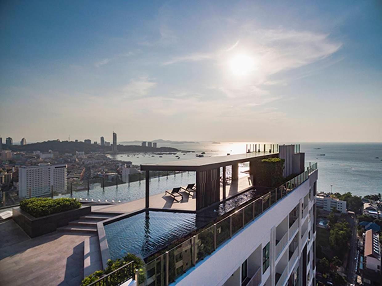 Sea View 2 Bed Room Condo @ Central Pattaya Eksteriør billede