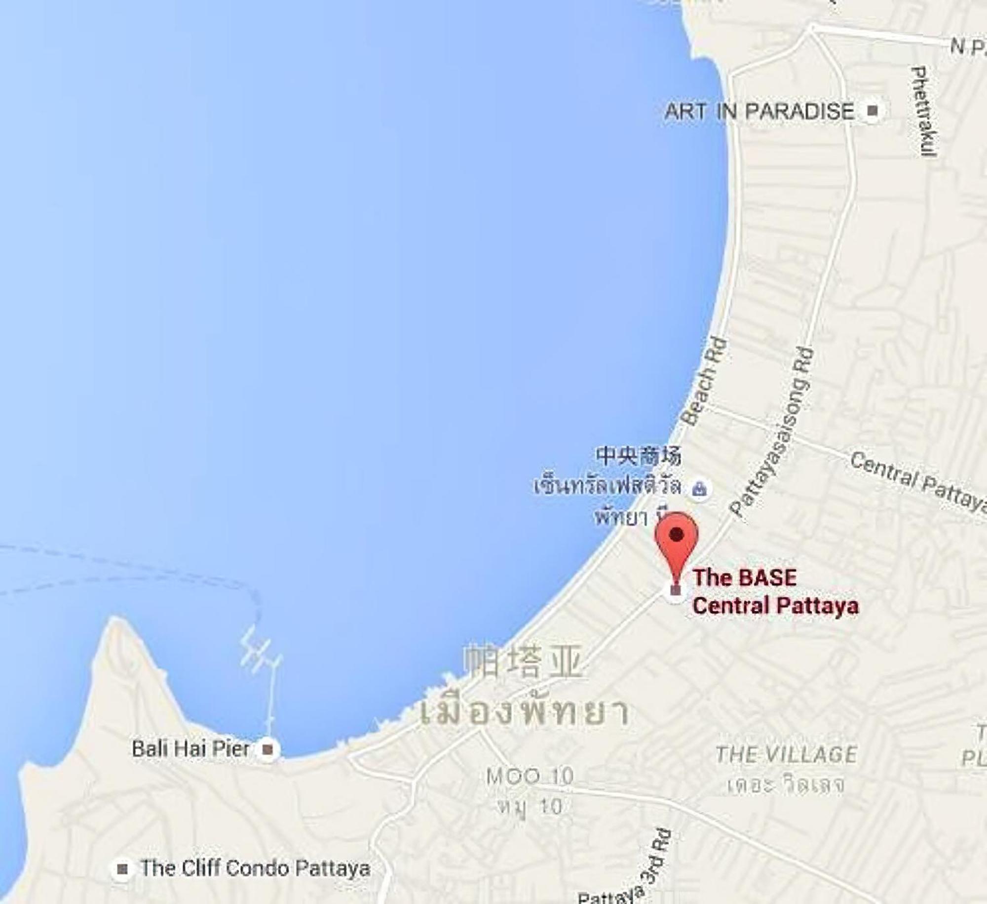 Sea View 2 Bed Room Condo @ Central Pattaya Eksteriør billede